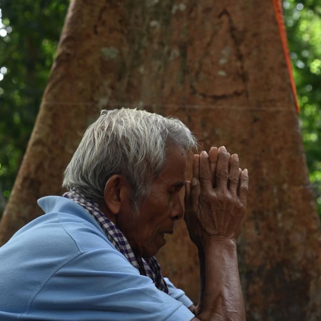 The ceremony of Chus Yak in Andas village