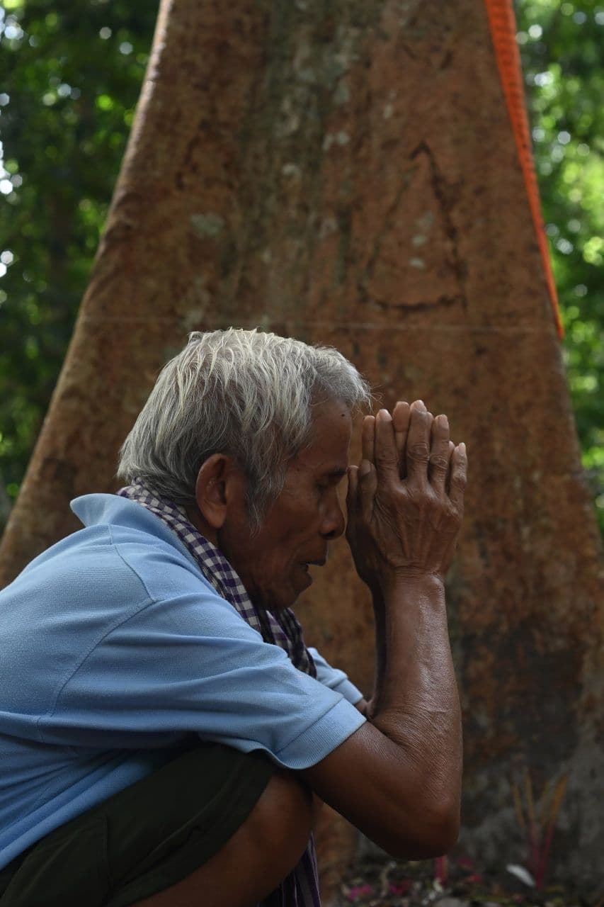 The ceremony of Chus Yak in Andas village